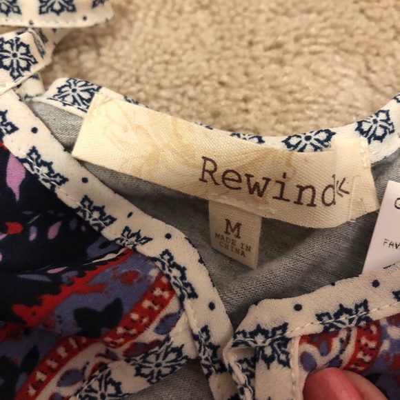 NWT Rewind Patterned Tank! - Picture 2 of 3